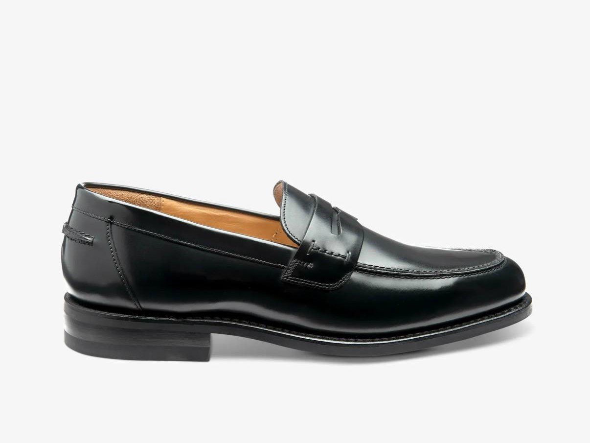 Loake 356 Black Polished Leather — мъжки обувки с лична проба във Варна