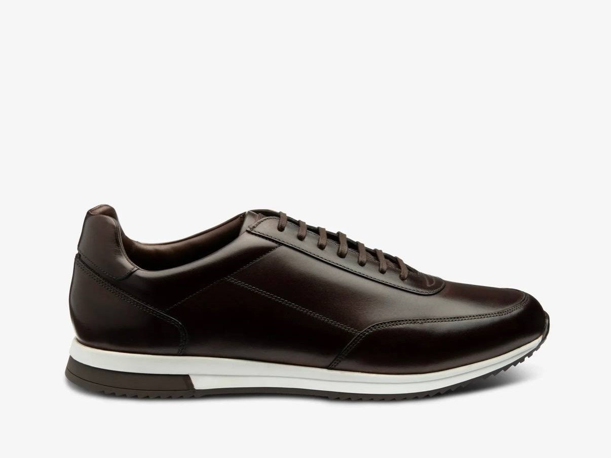 Loake Bannister Dark Brown Calf Leather — мъжки обувки с лична проба във Варна