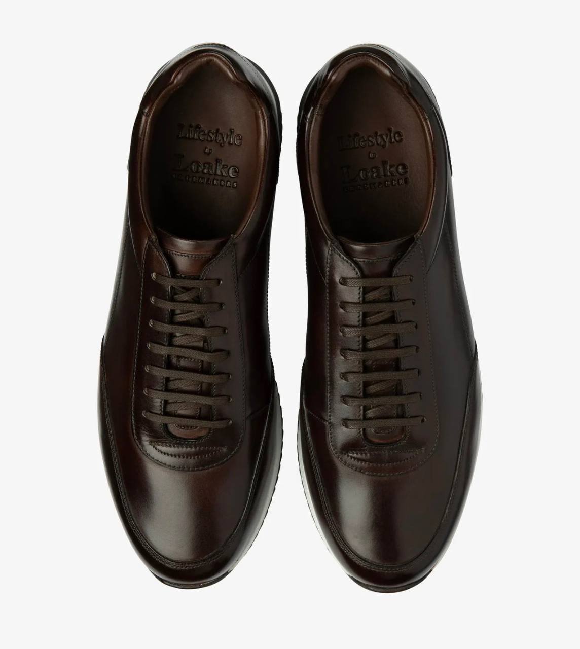 Bannister Dark Brown Calf Leather снимка 2