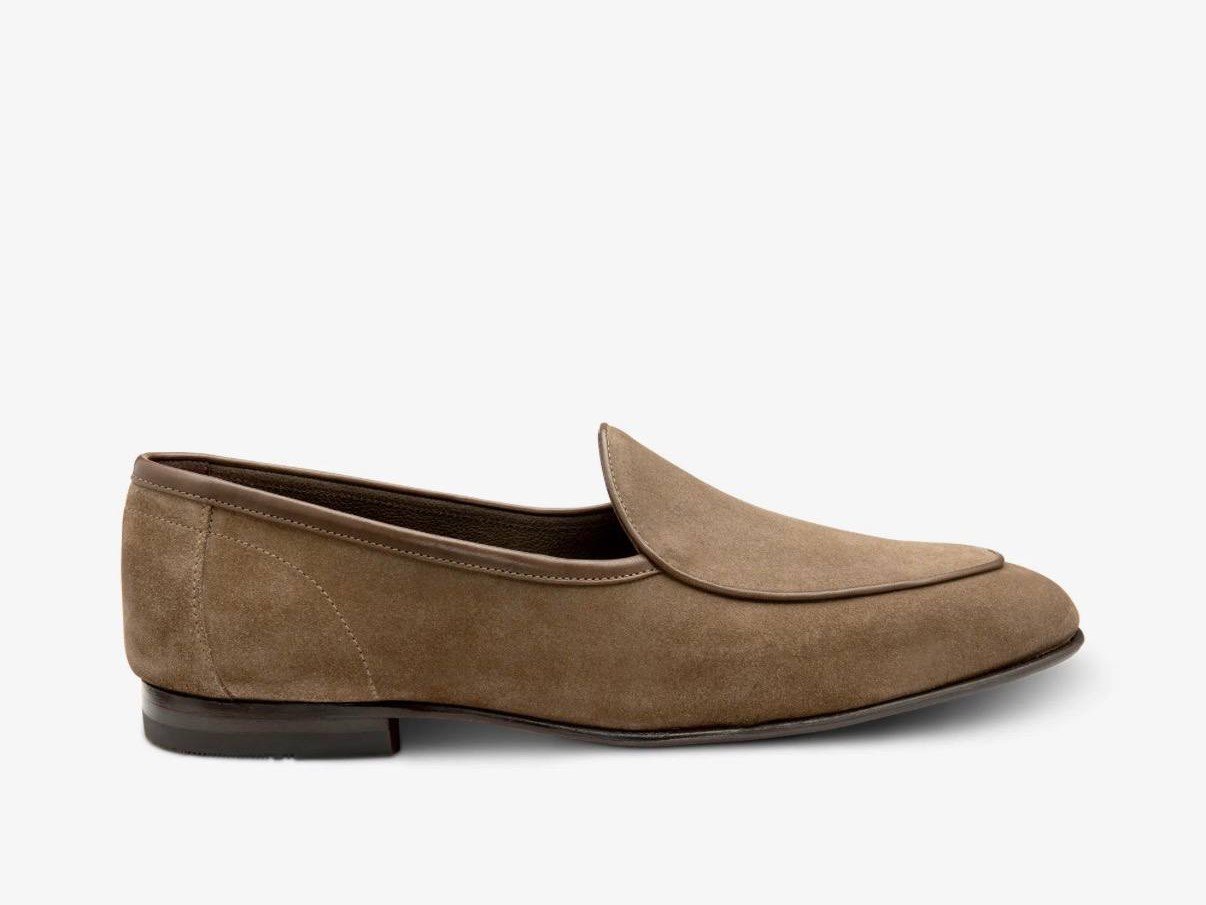 Loake Belgrave F Flint Calf Suede — мъжки обувки с лична проба във Варна