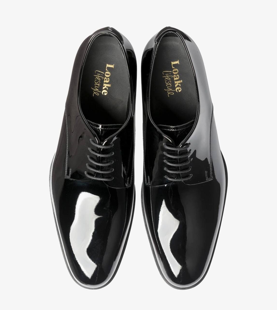 Bow Black Patent Leather снимка 2