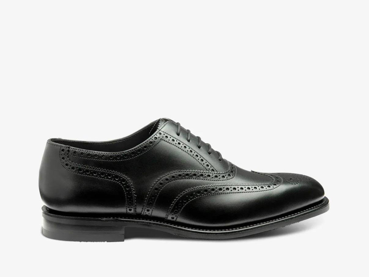 Loake Buckingham Black Calf Leather — мъжки обувки с лична проба във Варна