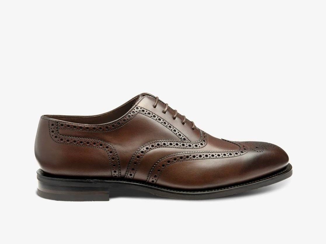 Loake Buckingham Dark Brown — мъжки обувки с лична проба във Варна