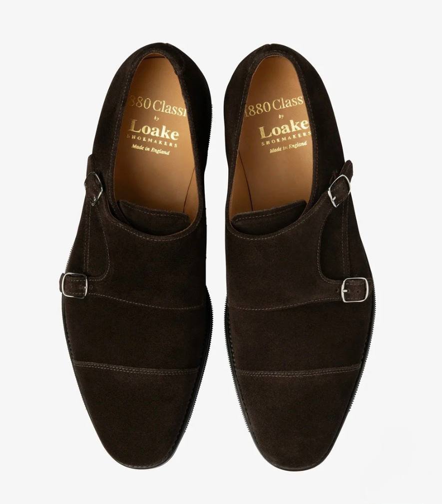 Cannon Dark Brown Suede снимка 2