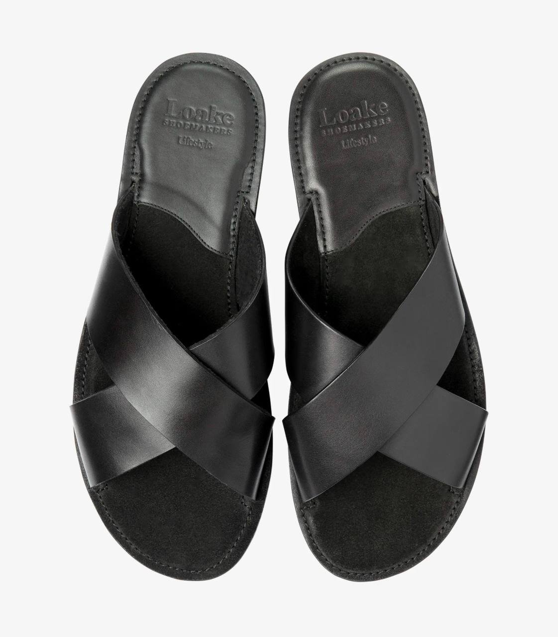 Gozo Black Waxy Leather снимка 2