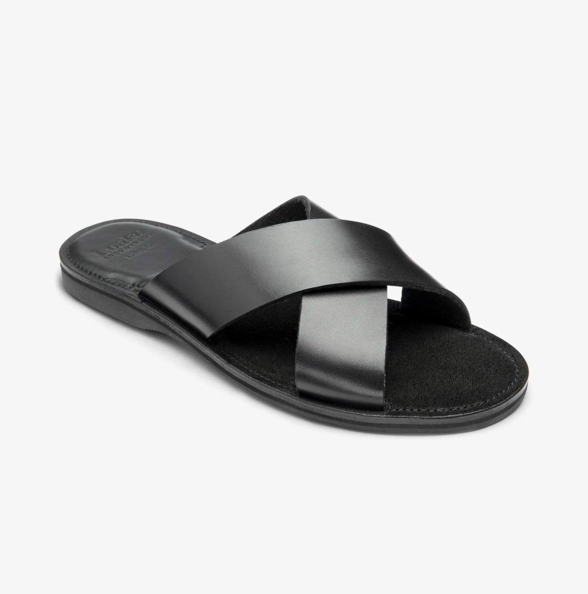 Gozo Black Waxy Leather снимка 3