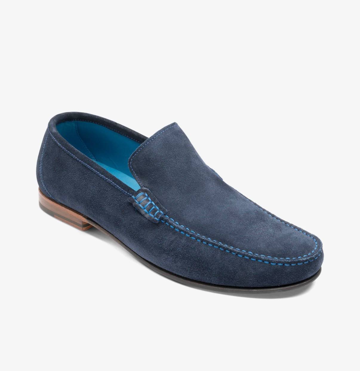 Nicholson Navy Suede снимка 3