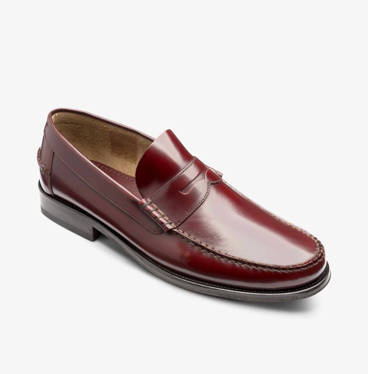 Princeton Burgundy Polished Leather снимка 3