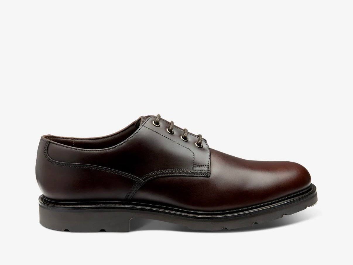 Loake Ryde Dark Brown Waxy Leather — мъжки обувки с лична проба във Варна
