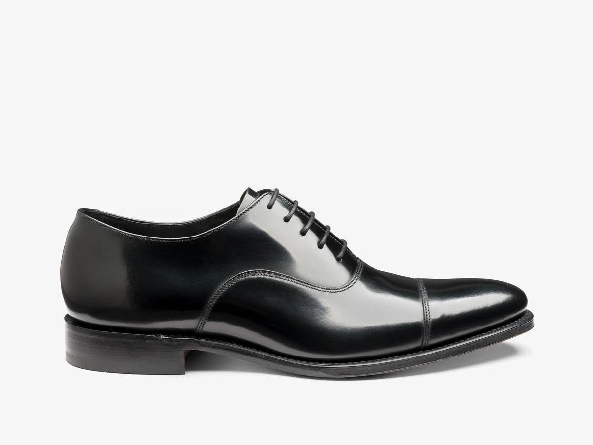 Loake Smith Black Polished Leather — мъжки обувки с лична проба във Варна