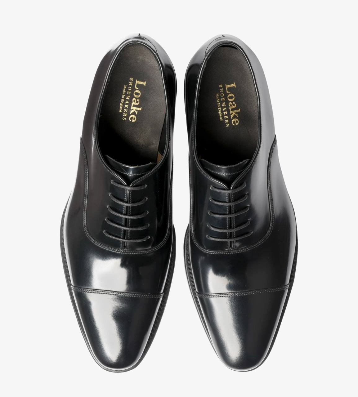 Smith Black Polished Leather снимка 2